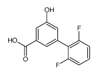 3-(2,6-difluorophenyl)-5-hydroxybenzoic acid Structure