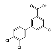 3-chloro-5-(3,4-dichlorophenyl)benzoic acid Structure