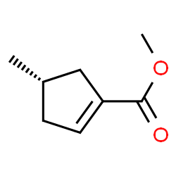 1-Cyclopentene-1-carboxylicacid,4-methyl-,methylester,(S)-(9CI)结构式