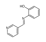 2-pyridin-3-ylmethyleneamino-phenol Structure