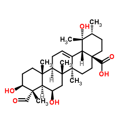 23-Oxo-uncaric acid Structure