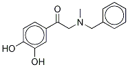 2-(BenzylMethylaMino)-3',4'-dihydroxyacetophenone-d3 structure