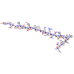 GIP (1-30) amide, porcine structure