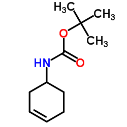 2-Methyl-2-propanyl 3-cyclohexen-1-ylcarbamate Structure