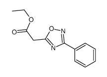 ethyl 2-(3-phenyl-1,2,4-oxadiazol-5-yl)acetate Structure