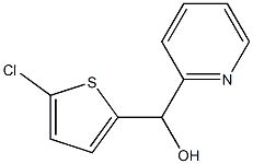 (5-chlorothiophen-2-yl)-pyridin-2-ylmethanol Structure