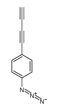 1-azido-4-buta-1,3-diynylbenzene结构式