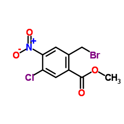 Methyl 2-(bromomethyl)-5-chloro-4-nitrobenzoate picture