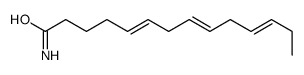 tetradeca-5,8,11-trienamide Structure