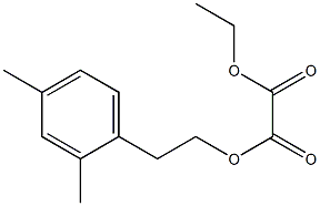 O1-[2-(2,4-Dimethylphenyl)ethyl] O2-ethyl oxalate Structure