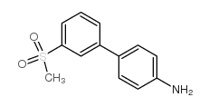 3-(甲基磺酰基)-1,1-联苯-4-胺结构式