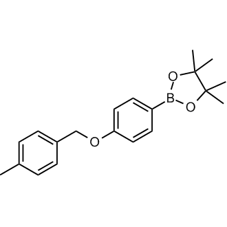 4,4,5,5-Tetramethyl-2-(4-((4-methylbenzyl)oxy)phenyl)-1,3,2-dioxaborolane picture