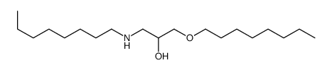 1-octoxy-3-(octylamino)propan-2-ol结构式