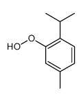 2-hydroperoxy-4-methyl-1-propan-2-ylbenzene结构式