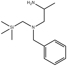 1,2-Propanediamine, N1-(phenylmethyl)-N1-[(trimethylsilyl)methyl]-结构式