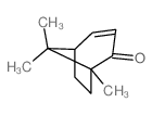 1,8,8-trimethylbicyclo[3.2.1]oct-3-en-2-one (en) Structure