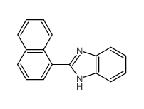 1H-Benzimidazole,2-(1-naphthalenyl)- Structure