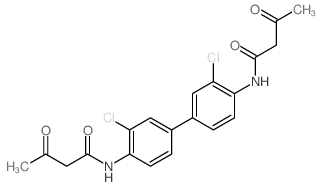 Butanamide,N,N'-(3,3'-dichloro[1,1'-biphenyl]-4,4'-diyl)bis[3-oxo- (9CI) Structure