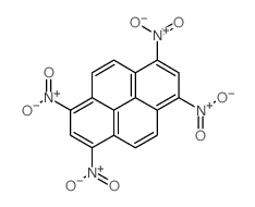 Pyrene,1,3,6,8-tetranitro- structure