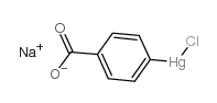 4-chloromercuribenzoic acid sodium salt结构式