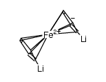 1,1′-dilithioferrocene Structure