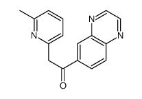 2-(6-甲基吡啶-2-基)-1-(喹噁啉-6-基)乙酮图片