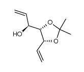 (1S,2S,3R)-(-)-1-(2,2-dimethyl-5-vinyl-1,3-dioxolan-4-yl)-(S)-2-propen-1-ol Structure