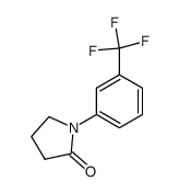 1-(3-(trifluoromethyl)phenyl)pyrrolidin-2-one Structure