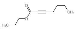 propyl hept-2-ynoate Structure