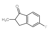 5-Fluoro-2-methylindan-1-one Structure