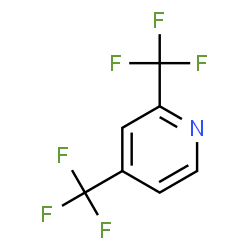 2,4-Bis(trifluoromethyl)pyridine Structure