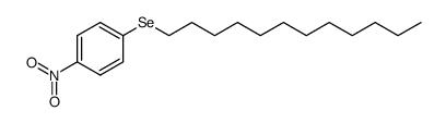 4-Nitrophenyl-n-dodecylselenid Structure