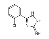 5-(2-氯苯基)-4H-1,2,4-三唑-3-胺结构式