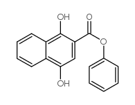 Phenyl 1,4-Dihydroxy-2-naphthoate structure