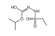 propan-2-yl N-(ethylsulfonylamino)carbamate结构式