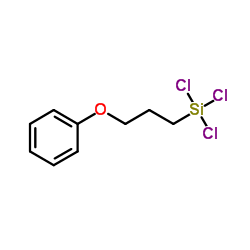 3-苯氧基丙基三氯硅烷结构式