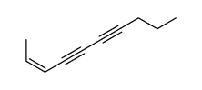 dec-2-en-4,6-diyne结构式