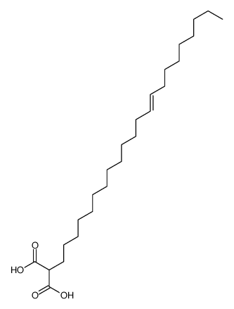 2-docos-13-enylpropanedioic acid结构式