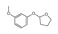 2-(3-methoxyphenoxy)oxolane Structure