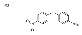 4-(4-nitrophenoxy)anilinium chloride structure