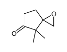 4,4-dimethyl-1-oxaspiro[2.4]heptan-5-one Structure