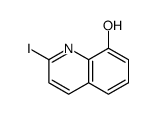 2-iodoquinolin-8-ol结构式