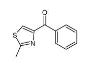 (2-methyl-1,3-thiazol-4-yl)-phenylmethanone结构式