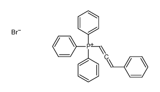 triphenyl(3-phenylpropa-1,2-dienyl)phosphanium,bromide结构式