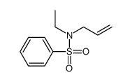 N-ethyl-N-prop-2-enylbenzenesulfonamide结构式