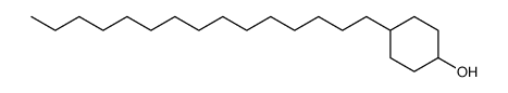 4-Pentadecylcyclohexanol Structure