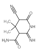 2-amino-5-cyano-4,4-dimethyl-6-oxo-3,5-dihydropyridine-3-carboxamide picture