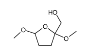 2,5-dimethoxy-2,3,4,5-tetrahydrofurfuryl alcohol Structure