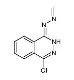 formaldehyde (4-chloro-phthalazin-1-yl)-hydrazone Structure