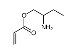 2-aminobutyl prop-2-enoate Structure